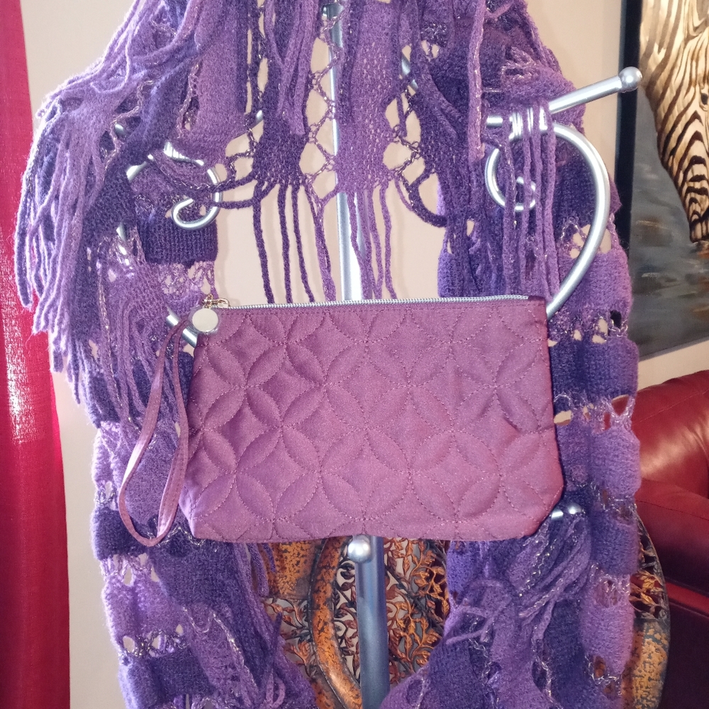 Scarf and purse set